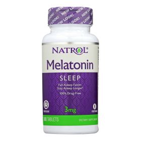 Natrol Melatonin Time Release - 3 Mg - 100 Tablets