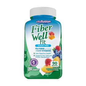 Vitafusion Fiber Well Fit Gummies Supplement;  90 Count