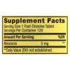 Spring Valley Melatonin Sleep Health Dietary Supplement Tablets, Strawberry, 5 mg, 120 Count