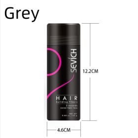 Powder Extension Thinning Thickening Hair Growth (Option: Grey-12g)