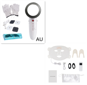 Photon Rejuvenation Red Light Beauty Instrument (Option: Silicone mask strap Set AU)