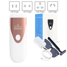 Bikinis IPL Hair Removal LCD Display Perm (Option: White-With box-AU)