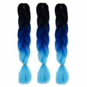 Braids Extensions, Synthetic Hair for Braiding, 24 Inch Hair Strands for Braiding Hair (Color: Q5)