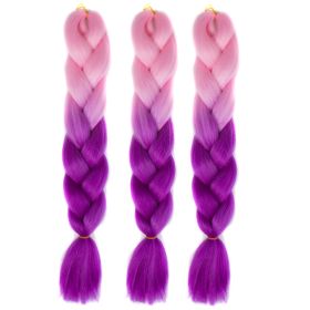 Braids Extensions, Synthetic Hair for Braiding, 24 Inch Hair Strands for Braiding Hair (Color: Q2)