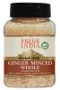 Pride of India ‚Äì Ginger Minced Whole ‚Äì Gourmet Spice ‚Äì Rich in Antioxidant ‚Äì Potent Flavor - Great for Adding Flavor to Stir Fries & Sauces ‚Ä